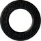 Ekena Millwork Blackthorn Ceiling Medallion (Fits Canopies up to 7 1/2"), 13 3/8"OD x 7 1/2"ID x 3/4"P, Jet Black CM13BLBLF - alternate 1